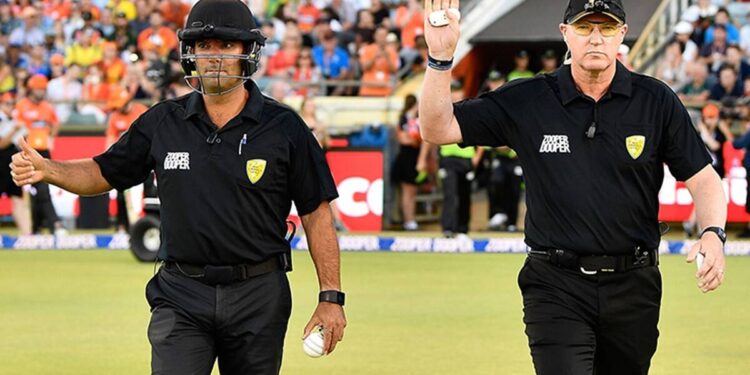 BBL Umpire Shirts Printed With Deodrant Ads In ‘Armpit Advertising’
