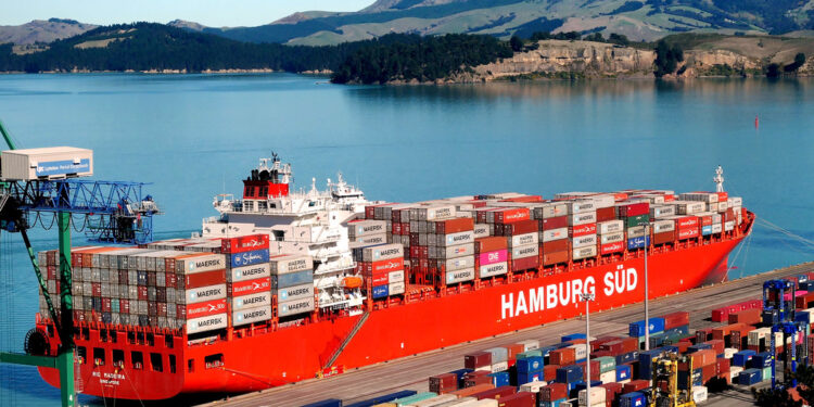 Container Ship Rio Madeira Stuck After Power Failure