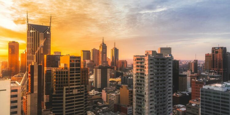 view of high rise buildings during day time