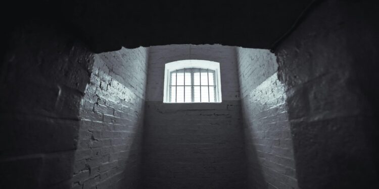 hallway with window