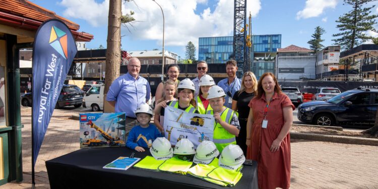 Country Kids Crown ‘Wavey’ as the Crane at Royal Far West Development in Manly