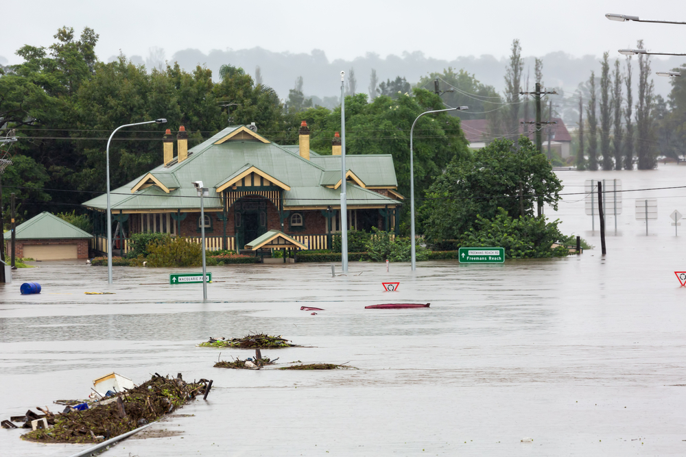 Flood-affected locals can claim Centrelink payment, with banks offering financial support.