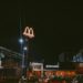 mcdonald store at nigh time