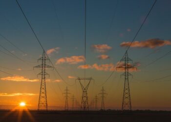 photo of truss towers