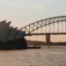 sydney harbour bridge and sydney opera house